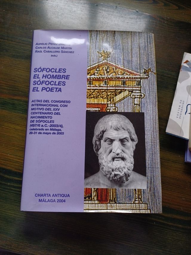 Libro Sófocles el hombre y poeta