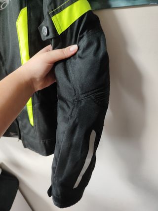 Chaqueta moto mujer