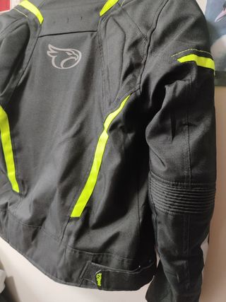 Chaqueta moto mujer