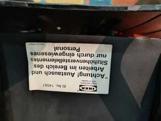 Silla de oficina resistente y cómoda