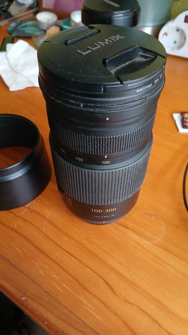 Objetivo 100 300 panasonic