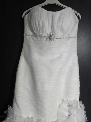 Vestido de novia corte sirena