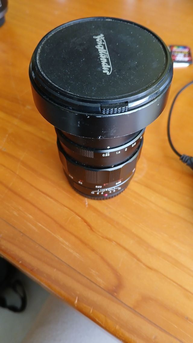 Nokton Voigtlander 0.95 25mm