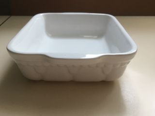 Teglia ceramica da forno anche microonde 21x14x5