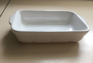 Teglia ceramica da forno anche microonde 21x14x5