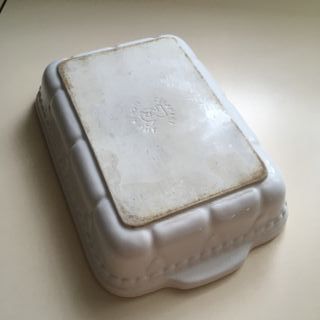 Teglia ceramica da forno anche microonde 21x14x5