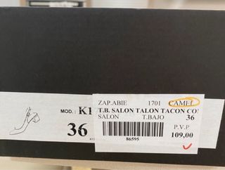 Stiletto destalonado