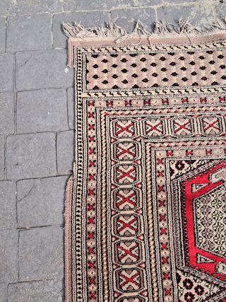 Alfombra persa de lana hecha a mano