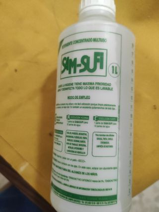 Detergente concentrado SAM-SUFI