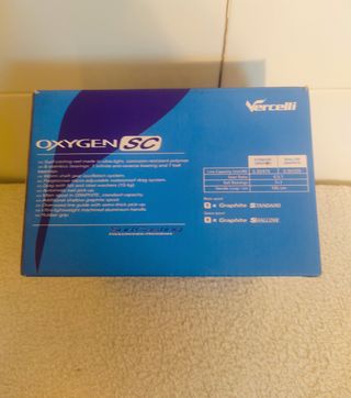 ✅ REGALO‼️CAJA ORIGINAL CARRETE VERCELLI OXYGEN