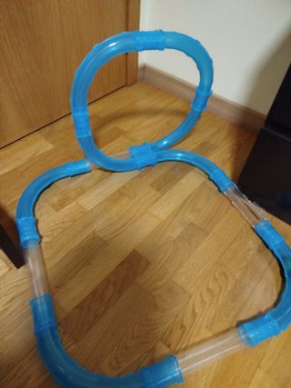 Scalextric tubo circuito desmontable