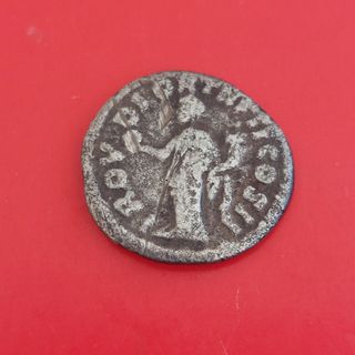 Denario Romano Lucio Vero