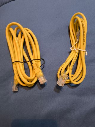 2 cable de red rj45