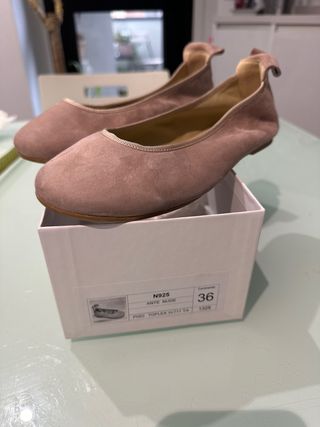 Bailarina rosa empolvada 
