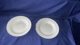 Platos antiguos de metal