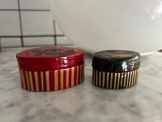 Lote 2 cajitas arte popular asiático