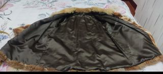 Chaquetón piel de zorro vintage 