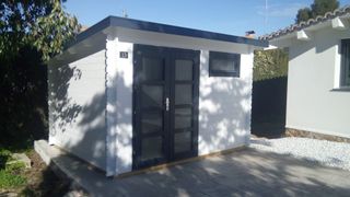 Caseta de madera 355x294 cm (Suelo incluido)