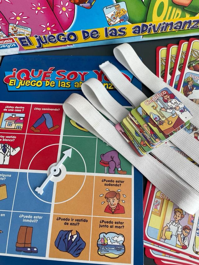 Divertido juego ¿Qué Soy Yo? de Falomir.