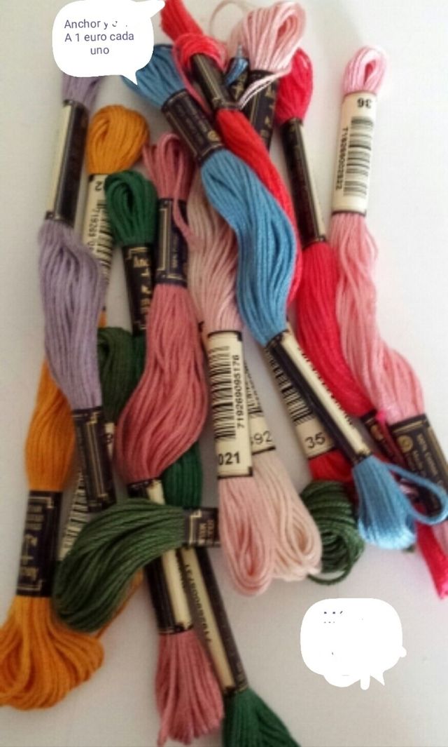 Hilos de punto de cruz de anchor