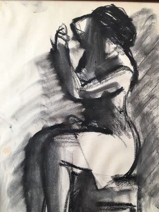 5 disegni su carta con splendide cornici