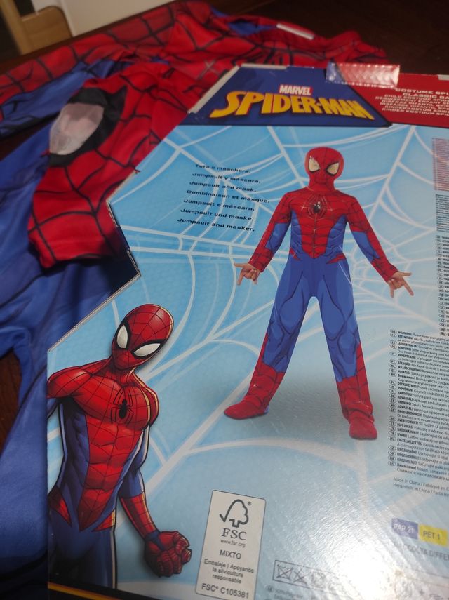 Disfraz Spiderman 