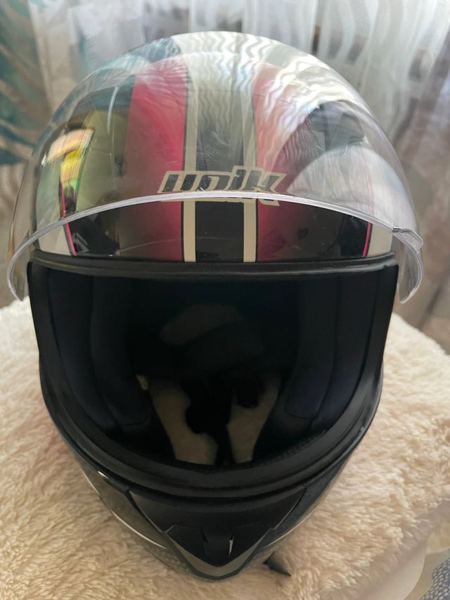 Casco moto talla pequeña