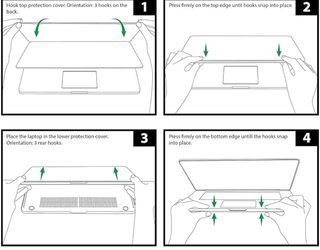 Carcasa Funda MACBOOK AIR 13 ROSA NUEVO