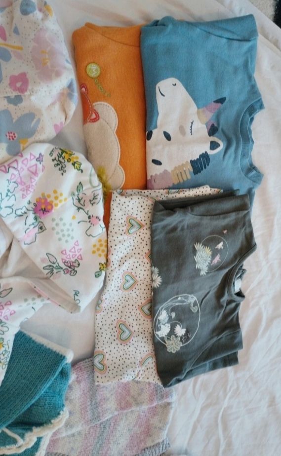 Lote 19 peças menina 3-6meses