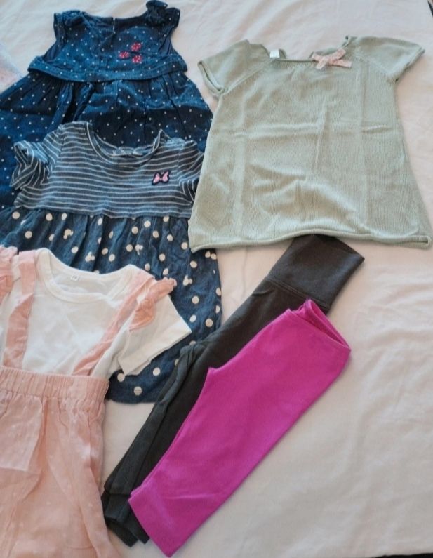 Lote 19 peças menina 3-6meses