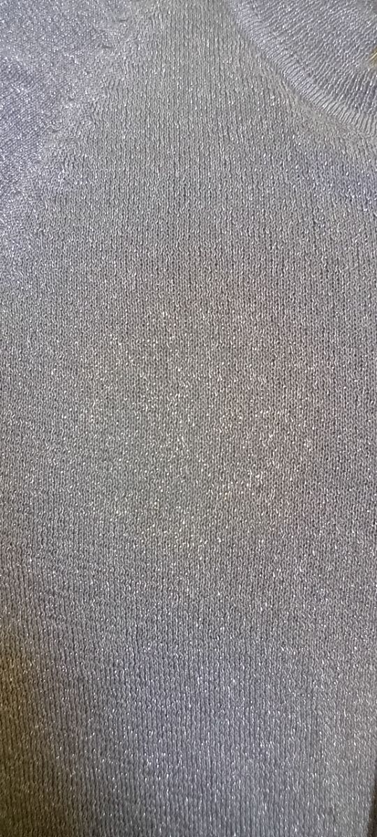 Chaqueta de punto con brillos