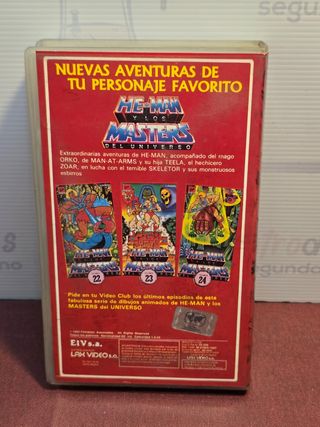 VHS HE-MAN y los Masters.. número 20