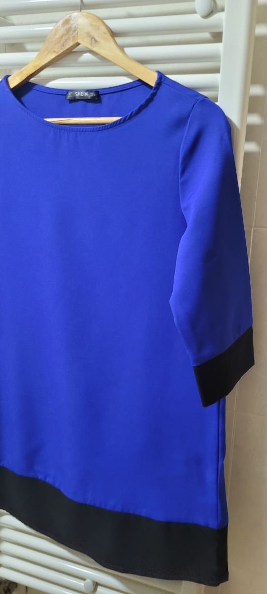 Vestido manga francesa