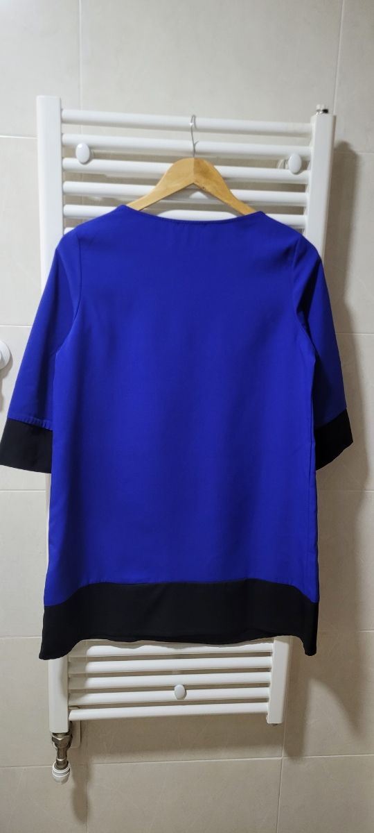 Vestido manga francesa