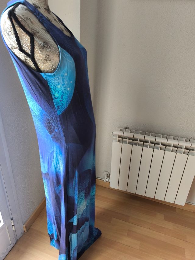 Vestido largo desigual