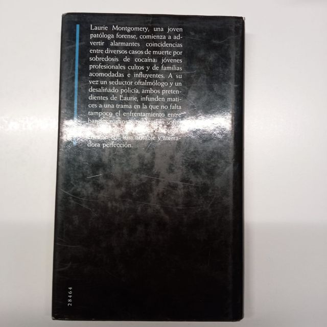 Libro: Robin Cook. Ceguera asesina