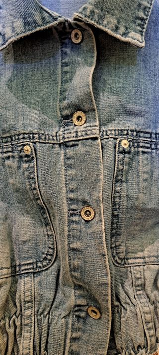 Cazadora vaquera corta denim algodón Jeans Wear