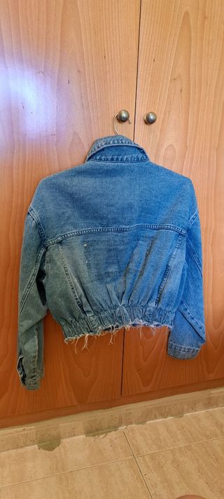 Cazadora vaquera corta denim algodón Jeans Wear