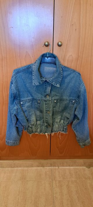 Cazadora vaquera corta denim algodón Jeans Wear