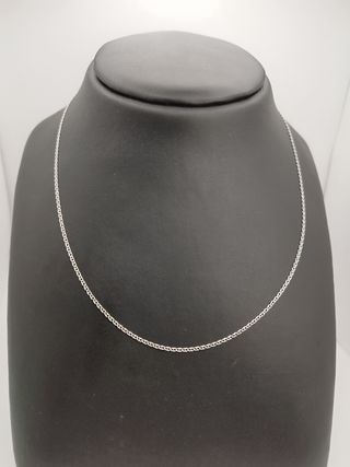 Cadena ORO blanco 18 kt