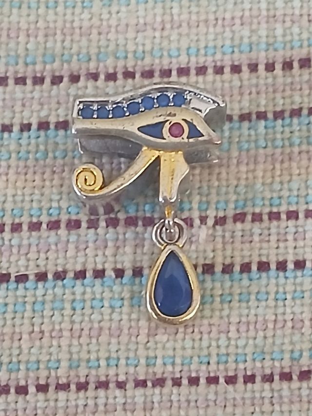 Charm plata ojo dios egipcio 