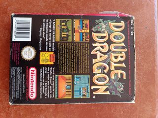 Videojuego doble dragón NES 