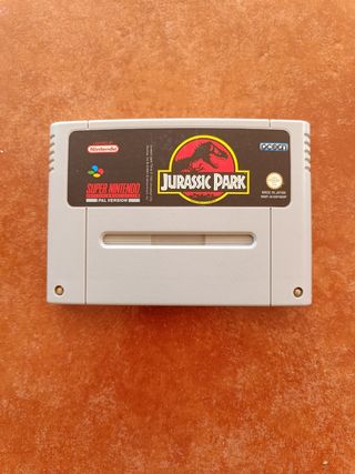 videojuego jurasic park super Nintendo 