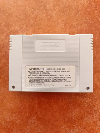 videojuego jurasic park super Nintendo 