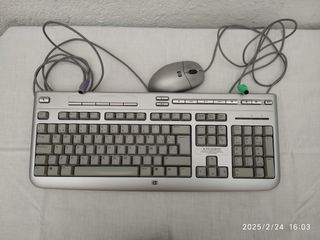 Teclado ordenador y ratón