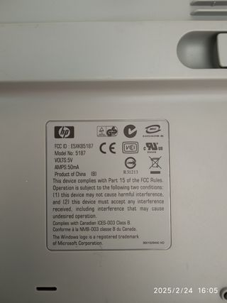 Teclado ordenador y ratón