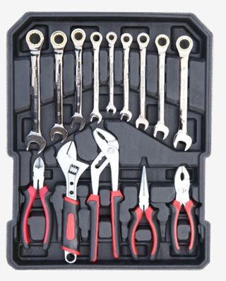 Maleta de herramientas con ruedas