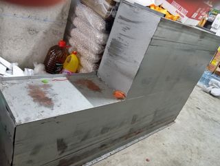 Cajón con compartimentos