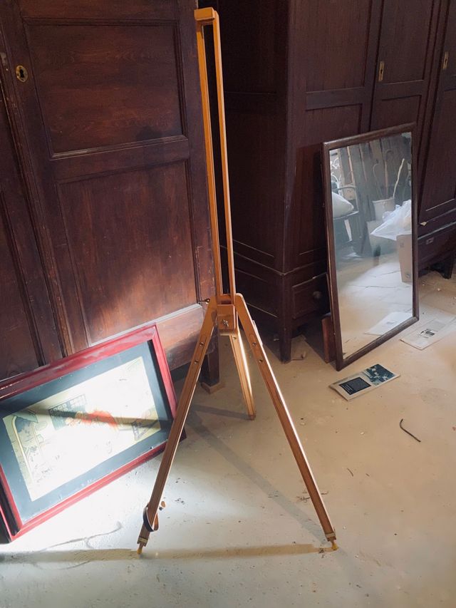 Caballete plegable pintor