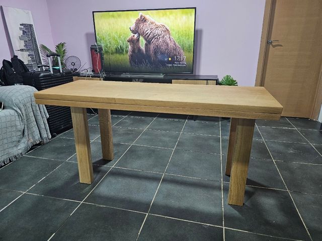 MESA LIBRO DE MADERA DE ALTA CALIDAD ROBLE